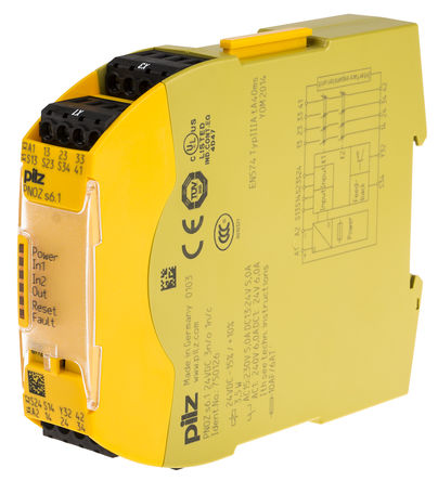 Реле PNOZ s6 48-240VACDC 3 n/o 1 n/c