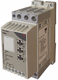 Carlo Gavazzi. Устройство плавного пуска 0,55kW,220V 3-фазное, 2-контактная коммутация
