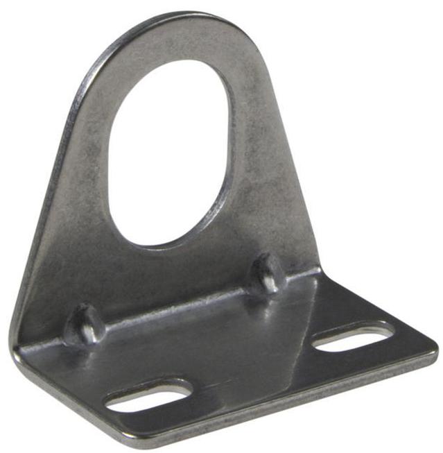 IFM SYSTEM COMPONENT M18 RAIL Монтажный набор, _ 18,5 мм, монтаж на цилиндре механизма, алюминиевый профиль, для OG, IG, KG, материал: крепеж: нерж. сталь V4A (320S31) / зажим: отливка из цинка / куб: отливка из цинка