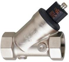 IFM SBM34XKX10KG/O/US Мехатронный датчик потока для высоких температур, с невозвратным клапаном, DC, Аналоговый выход, Подключение к процессу: G 3/4 , Диапазон измерения: 0,3…25 л/мин, Номин. давление: 15 бар, Рабочее напряжение: 24 V DC, кабель с разъем