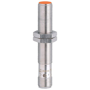 IFM IGK3005A2PKG/US Индуктивный датчик. Расстояние срабатывания 0,5…5 мм, заподлицо, разъем М12, аналоговый выход 0…10 В, 3-проводный, DC аналоговый, размер М18/L = 60, латунь, IP 67
