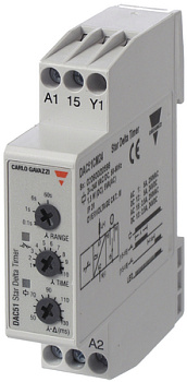 Carlo Gavazzi. "Многофункциональный таймер 0.1 s - 100h, универсальное питание